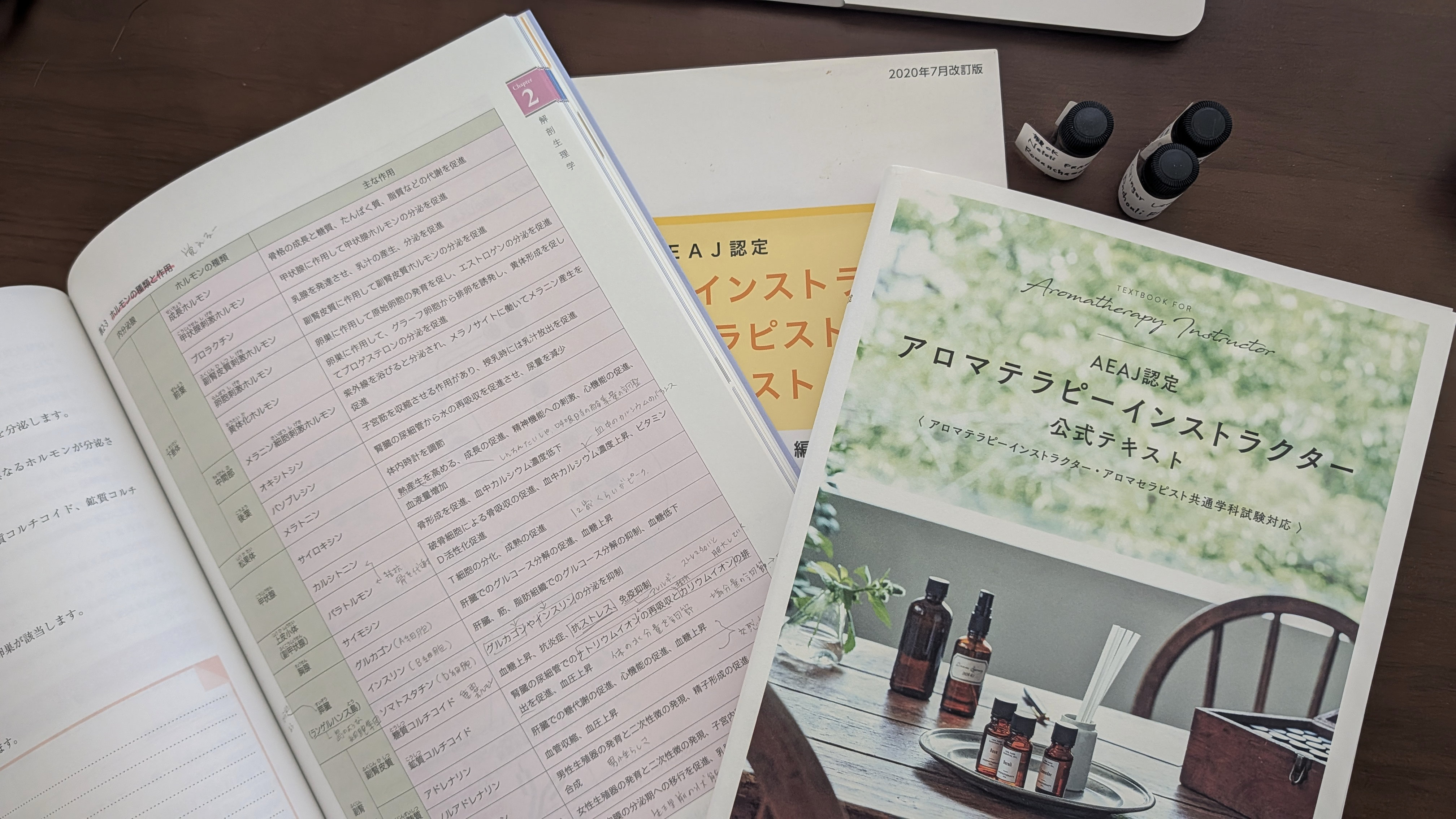 AEAJ認定アロマテラピーインストラクター公式テキスト